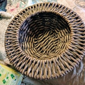 Big Woven Seagrass Bowl
